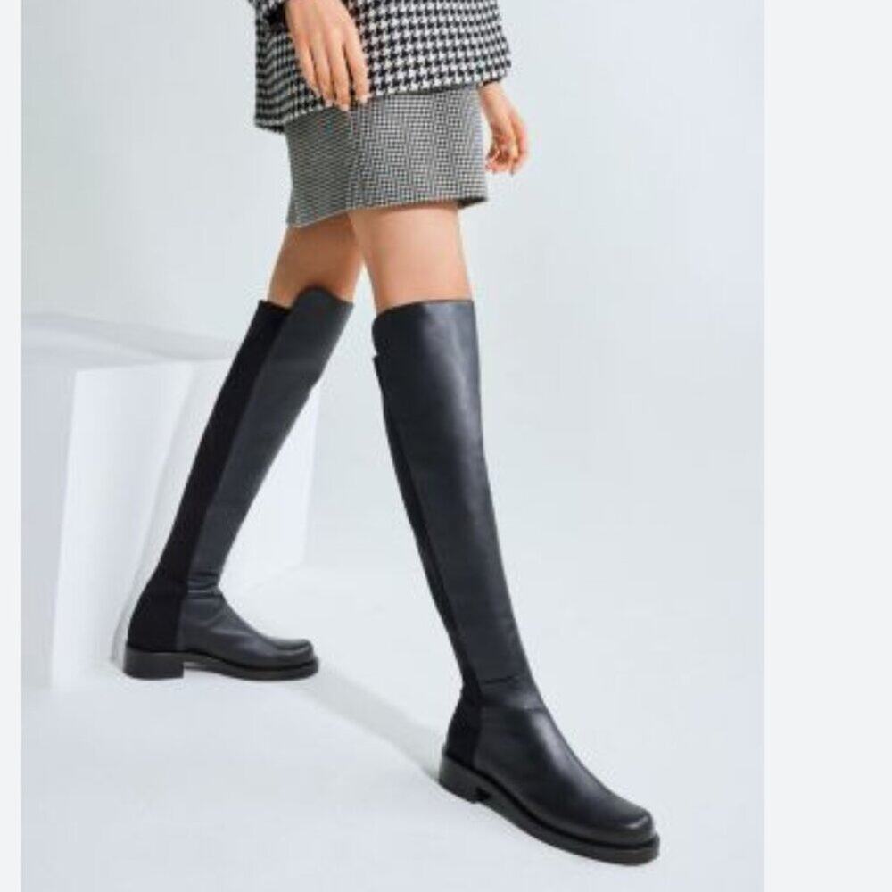Stuart Weitzman Women's 5050 Bold Over the Knee Boots Size 6.5